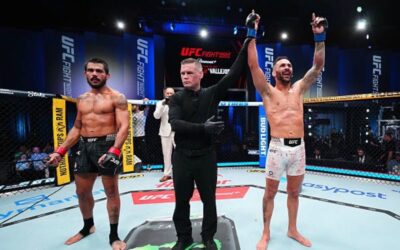 Hecher Sosa debuta con victoria en la UFC y ya mira a su próxima pelea.